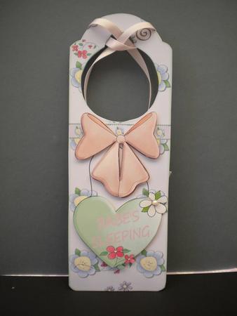 Little Lamb Doorhanger by Kristina Norbat