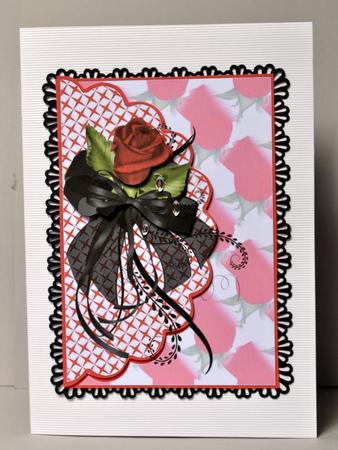 Red Rose Corsage by Kristina Norbat