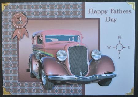 Classic Car for Fathers Day by Kristina Norbat