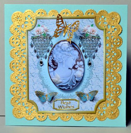 Cameo Beauty Bleu Gold by Kristina Norbat