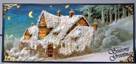 Winter Scene Dl a Card in One by Kristina Norbat