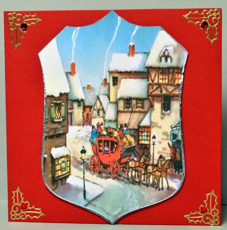 Christmas Vintage Scenes by Kristina Norbat