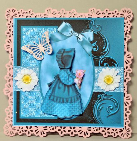 Sunbonnet Sue and Lace by Kristina Norbat