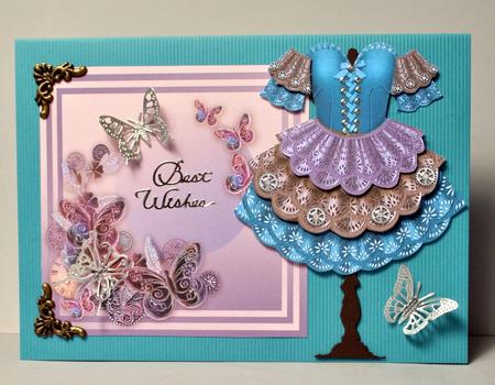 Steampunk Dresses Decoupage by Kristina Norbat