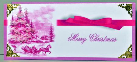 3 in 1 - Pink Sleigh Ride by Kristina Norbat