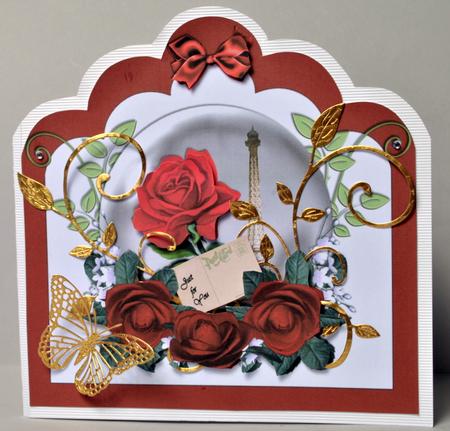 From Paris with Love - Ruby Rose Globe by Kristina Norbat