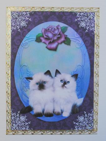Kittens and Roses Sugar and Spice by Kristina Norbat