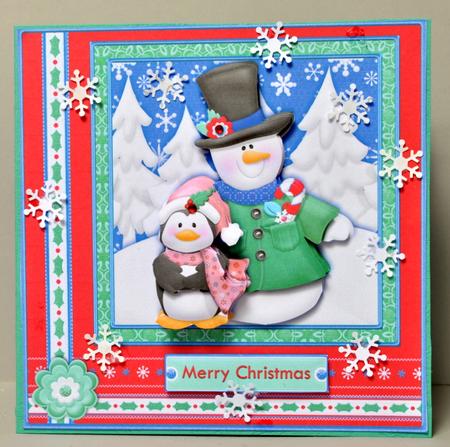 Polar Pals Topper & Decoupage by Kristina Norbat