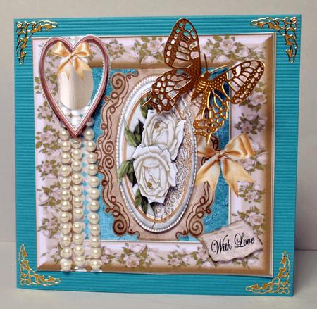For You with Love in Vintage Bleu by Kristina Norbat