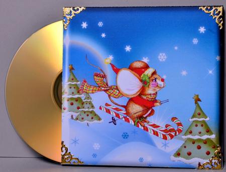 Cd/dvd Gift Envelope #2 by Kristina Norbat