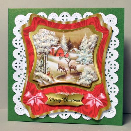 Christmas Village Vintage Beauty by Kristina Norbat