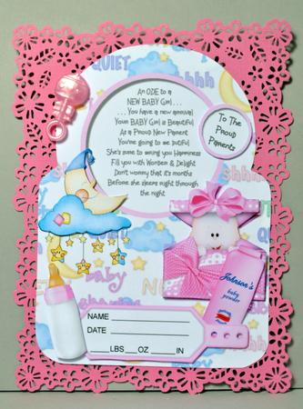An Ode to New Baby Girl by Kristina Norbat