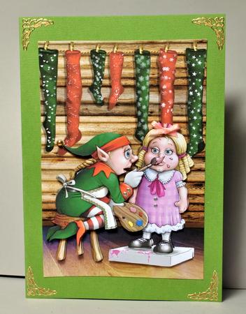 Helping Santa by Kristina Norbat