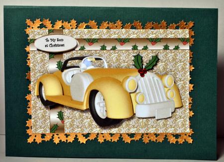 Toon Car Christmas by Kristina Norbat
