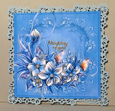 Winter Flowers Sympathy by Kristina Norbat