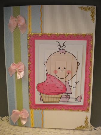 Cupcake Baby Pyramid Sheet 1 by Kristina Norbat