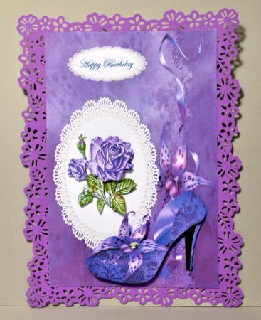 Purple Shoes by Kristina Norbat