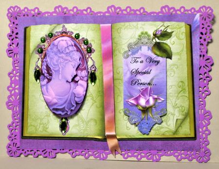 To a Very Special Person Cameo Book by Kristina Norbat