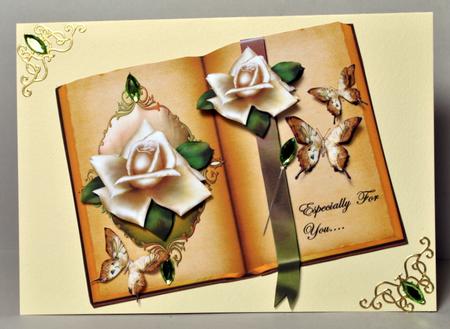 Roses and Butterflies Book by Kristina Norbat