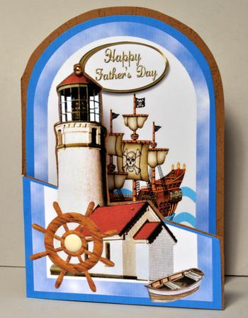 Cutaway Sailing Card by Kristina Norbat