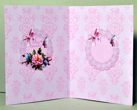 Roses and Butterflies for Your Special Day Insert by Kristina Norbat