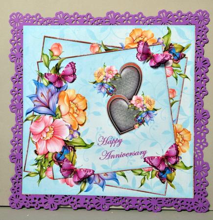 Happy Anniversary Floral by Kristina Norbat