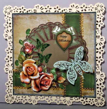 Vintage Green Beauty by Kristina Norbat