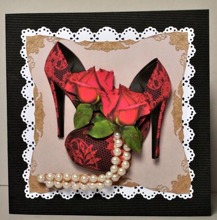Roses, Shoes, and Bling Step by Step by Kristina Norbat