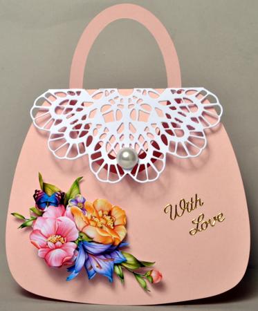 Floral Spray Any Occasion Step by Step Topper. by Kristina Norbat