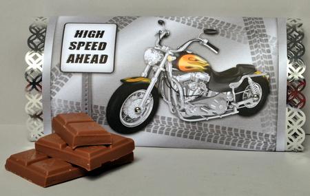 High Speed Motorcycle - Galaxy 125g Wrapper by Kristina Norbat