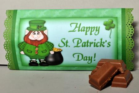 Leprechaun Gold - Galaxy 125g Wrapper by Kristina Norbat