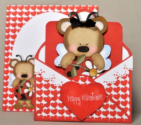 Love Letters Card Kit - the Love Bug by Kristina Norbat