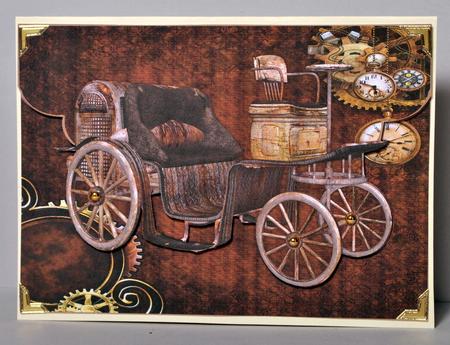 Steampunk Car by Kristina Norbat