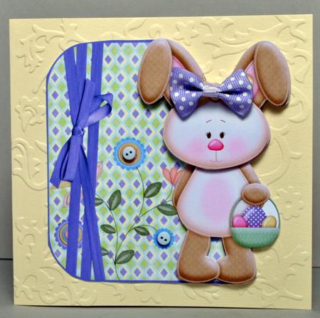 Hoppy Easter Rabbit by Kristina Norbat