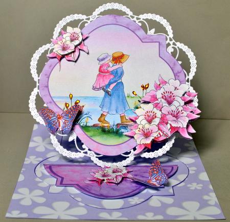 Crossing the Stream Victorian Children Easel Kit by Kristina Norbat