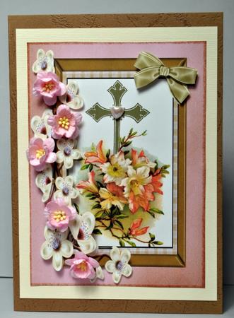 Easter/sympathy Cross by Kristina Norbat