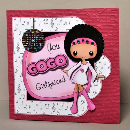 You Gogo Girl - Double Scallop Edge Topper by Kristina Norbat