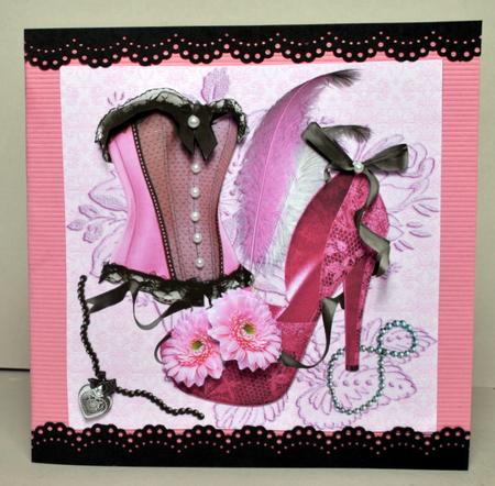 8x8 Pink Girly Things by Kristina Norbat