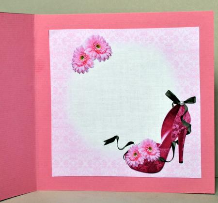 8x8 Pink Girly Things Insert Plate by Kristina Norbat