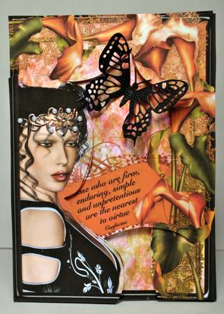 Fashionista Antonia, Simple A5 Step by Step by Kristina Norbat