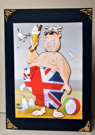 British Beach Dude by Kristina Norbat