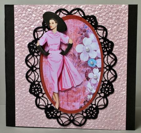 Duo Ladies in Pink and Plum by Kristina Norbat