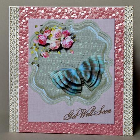 Butterflie Get Well Soon by Kristina Norbat