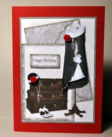 Steampunk Fashion Decoupage by Kristina Norbat