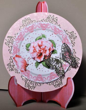 A Rose Red - Plate Card Kit by Kristina Norbat