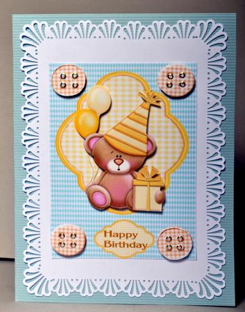 Happy Birhday Bear by Kristina Norbat
