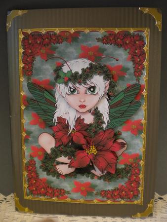 A4 Poinsettia Fairy by Kristina Norbat