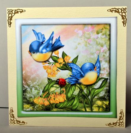 Spring Birds 2 by Kristina Norbat