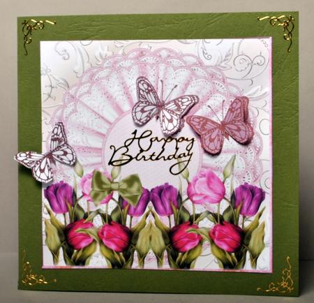 Tulips and Butterflies by Kristina Norbat