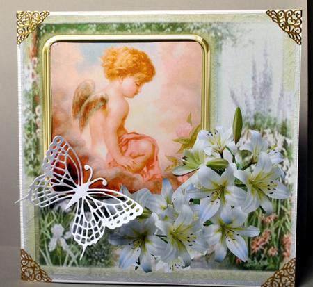 Easter Lilies/summer Flowers Quick Scrap Book Pages by Kristina Norbat